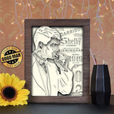 Peaky Blinders - Paper Cutting Light Box - LightBoxGoodman - LightboxGoodman