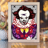 Pennywise - Paper Cut Light Box File - Cricut File - 20x26cm - LightBoxGoodMan