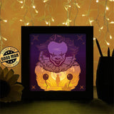 Pennywise Square - Paper Cutting Light Box - LightBoxGoodman - LightboxGoodman