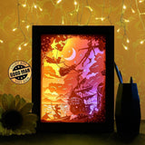 Peter Pan 1 - Paper Cutting Light Box - LightBoxGoodman - LightboxGoodman