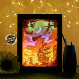 Peter Pan 1 - Paper Cutting Light Box - LightBoxGoodman - LightboxGoodman