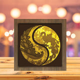 Phoenix 3 - Paper Cutting Light Box - LightBoxGoodman - LightboxGoodman