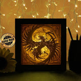 Phoenix - Paper Cutting Light Box - LightBoxGoodman - LightboxGoodman