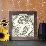 Phoenix - Paper Cutting Light Box - LightBoxGoodman - LightboxGoodman