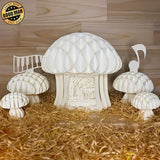 Piano - 3D Pop-up Light Box Mushroom File - Cricut File - LightBoxGoodMan - LightboxGoodman