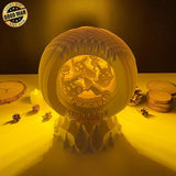 Pikachu - 3D Pop-up Light Box Globe File - Cricut File - LightBoxGoodMan - LightboxGoodman