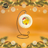 Pikachu Christmas - 3D Pop-up Light Box Ornament File - Cricut File - LightBoxGoodMan - LightboxGoodman