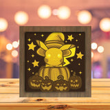 Pikachu Halloween - Paper Cutting Light Box - LightBoxGoodman - LightboxGoodman