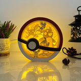 Pikachu - Pokemon Papercut Lightbox File - 6x6" - Cricut File - LightBoxGoodMan - LightboxGoodman