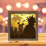 Pineapple - Paper Cutting Light Box - LightBoxGoodman