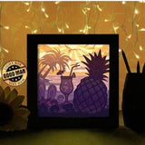 Pineapple - Paper Cutting Light Box - LightBoxGoodman - LightboxGoodman