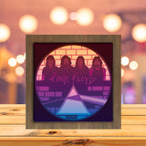 Pink Floyd Band – Paper Cut Light Box File - Cricut File - 20x20cm - LightBoxGoodMan