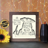 Pirates Of The Caribbean Square - Paper Cutting Light Box - LightBoxGoodman - LightboxGoodman