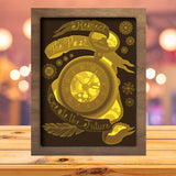 Pocket Watch - Paper Cutting Light Box - LightBoxGoodman - LightboxGoodman