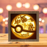 Pokemon 1 - Paper Cutting Light Box - LightBoxGoodman