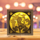 Pokemon 2 - Paper Cutting Light Box - LightBoxGoodman