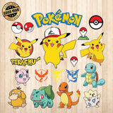 Pokemon - Cricut File - Svg, Png, Dxf, Eps - LightBoxGoodMan - LightboxGoodman