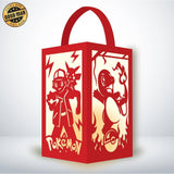 Pokemon - Paper Cut Lantern File - Cricut File - 10x16cm - LightBoxGoodMan - LightboxGoodman