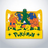 Pokemon - Paper Cut Mini-Showcase File - Cricut File - 10x12cm - LightBoxGoodMan - LightboxGoodman