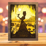 Princess and the Frog - Paper Cutting Light Box - LightBoxGoodman