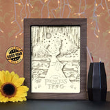 Princess and the Frog - Paper Cutting Light Box - LightBoxGoodman - LightboxGoodman