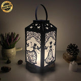 Princess - Paper Cut Lantern File - Cricut File - 10x20cm - LightBoxGoodMan - LightboxGoodman