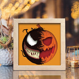 Pumpkin Venom – Paper Cut Light Box File - Cricut File - 20x20cm - LightBoxGoodMan - LightboxGoodman