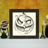 Pumpkin Venom – Paper Cut Light Box File - Cricut File - 20x20cm - LightBoxGoodMan - LightboxGoodman