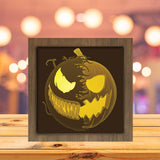 Pumpkin Venom - Paper Cutting Light Box - LightBoxGoodman - LightboxGoodman