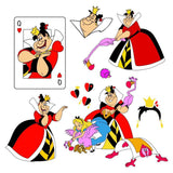 Queen Of Hearts - Cricut File - Svg, Png, Dxf, Eps - LightBoxGoodMan