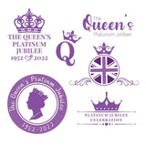 Queen's Jubilee - Cricut File - Svg, Png, Dxf, Eps - LightBoxGoodMan