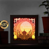 Ramadan - Paper Cut Light Box File - Cricut File - 8x8 inches - LightBoxGoodMan - LightboxGoodman