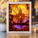 Rapunzel 1 – Paper Cut Light Box File - Cricut File - 20x26cm - LightBoxGoodMan - LightboxGoodman