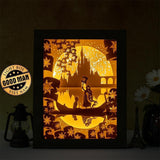 Rapunzel 1 – Paper Cut Light Box File - Cricut File - 20x26cm - LightBoxGoodMan - LightboxGoodman