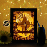 Rapunzel 1 - Paper Cutting Light Box - LightBoxGoodman - LightboxGoodman