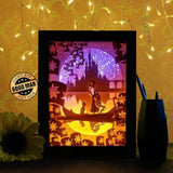 Rapunzel 1 - Paper Cutting Light Box - LightBoxGoodman - LightboxGoodman