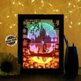 Rapunzel 1 - Paper Cutting Light Box - LightBoxGoodman - LightboxGoodman