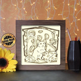 Rats - Paper Cutting Light Box - LightBoxGoodman - LightboxGoodman