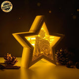 Raya and the Last Dragon - Paper Cut Star Light Box File - Cricut File - 20x21cm - LightBoxGoodMan - LightboxGoodman