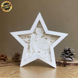 Raya and the Last Dragon - Paper Cut Star Light Box File - Cricut File - 20x21cm - LightBoxGoodMan - LightboxGoodman