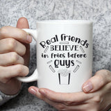 Real Friends Believe In Fries Before Guys - Cricut File - Svg, Png, Dxf, Eps - LightBoxGoodMan - LightboxGoodman