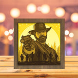 Red Dead Redemption 2 - Paper Cutting Light Box - LightBoxGoodman