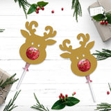 Reindeer Lollipop Holders - Cricut File - Svg, Png, Dxf, Eps - LightBoxGoodMan - LightboxGoodman