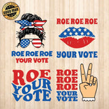 Roe Your Vote - Cricut File - Svg, Png, Dxf, Eps - LightBoxGoodMan - LightboxGoodman