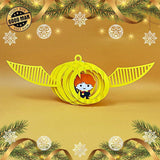 Ron Weasley - 3D Pop-up Light Box Ornament File - Cricut File - LightBoxGoodMan - LightboxGoodman