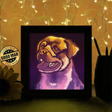 Rottweiler - Paper Cutting Light Box - LightBoxGoodman - LightboxGoodman