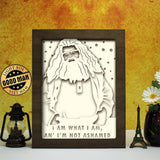 Rubeus Hagrid - Paper Cut Light Box File - Cricut File - 20x26cm - LightBoxGoodMan - LightboxGoodman