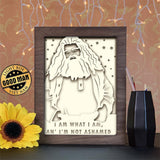 Rubeus Hagrid - Paper Cutting Light Box - LightBoxGoodman - LightboxGoodman