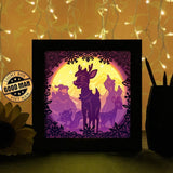 Rudolph - Paper Cutting Light Box - LightBoxGoodman - LightboxGoodman