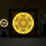 Sacred Geometry – Paper Cut Light Box File - Cricut File - 20x20cm - LightBoxGoodMan - LightboxGoodman